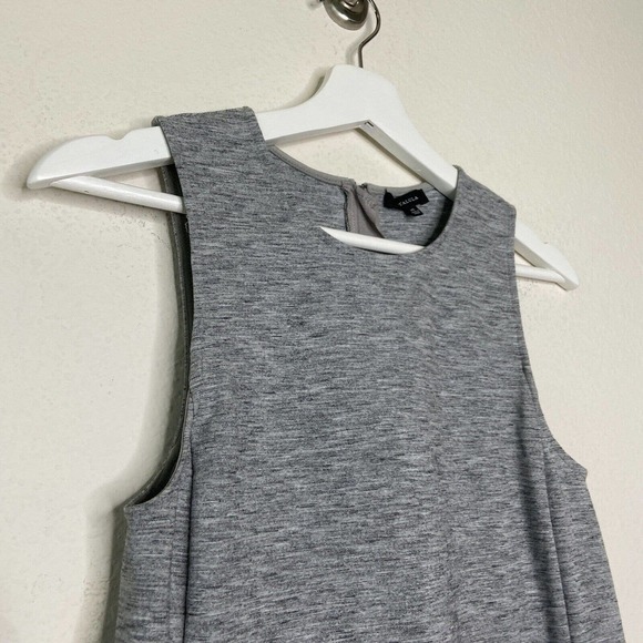 Talula Verone Gray Zipper Shift Dress Sz XS - Picture 3 of 9